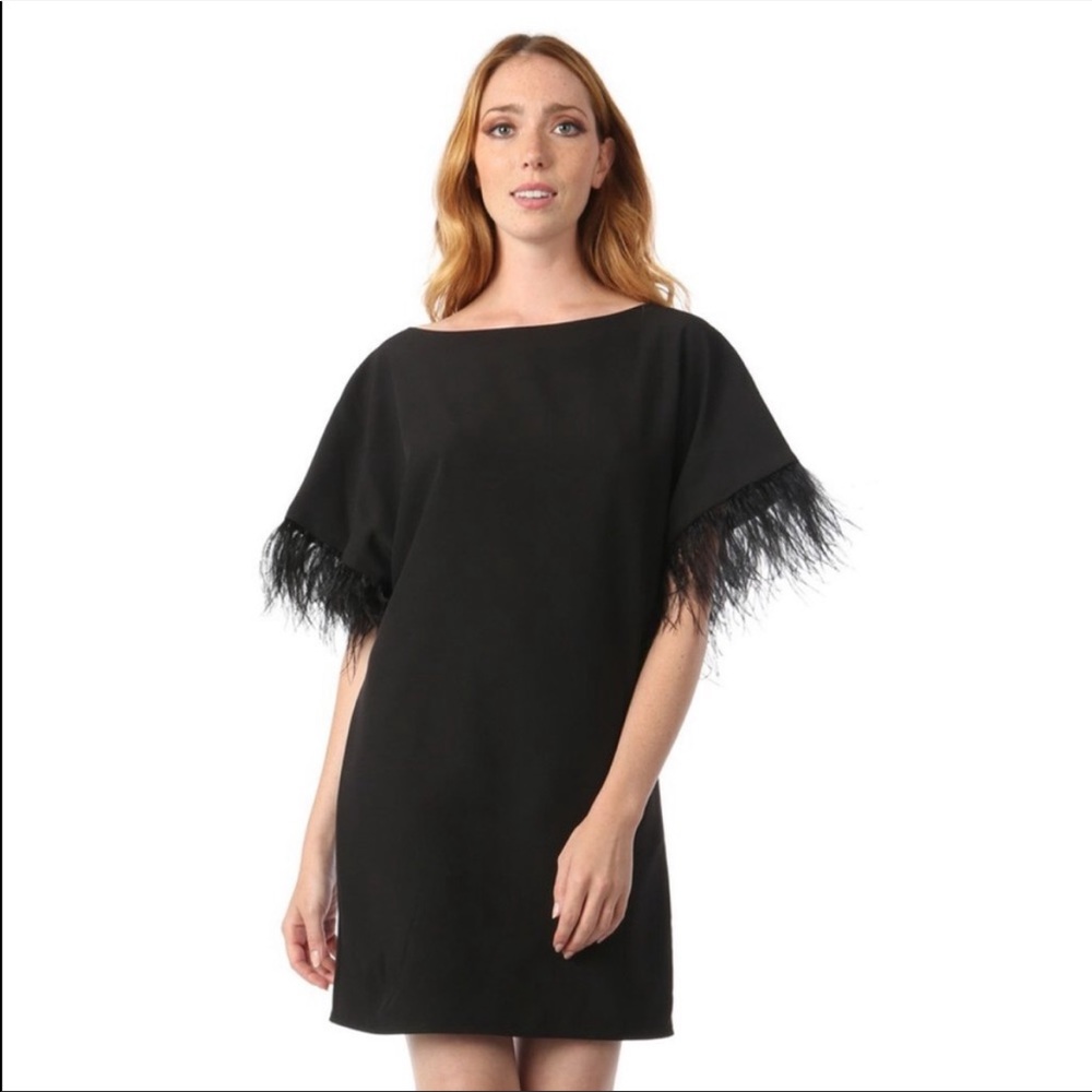 Jay Godfrey Black Cocktail Dress (size 4)